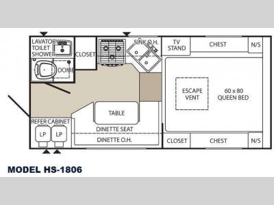 Floorplan - 2012 Palomino Real-Lite HS-1806