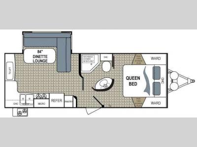 Floorplan - 2012 Dutchmen RV Kodiak 242RESL