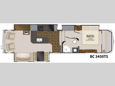 Floorplan - 2012 Heartland Big Country 3450 TS