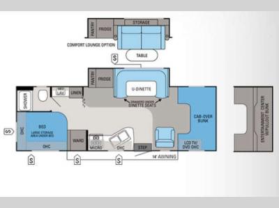 Floorplan - 2012 Jayco Greyhawk 26DS