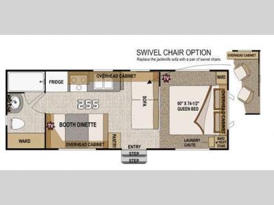 Floorplan - 2011 Northwood Nash 25S