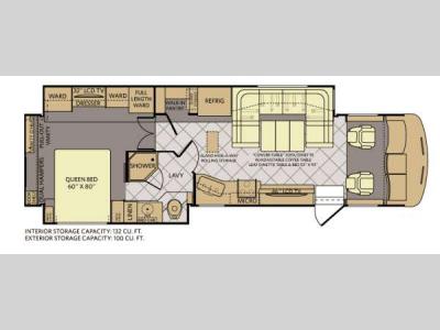 Floorplan - 2012 Fleetwood RV Southwind 36S