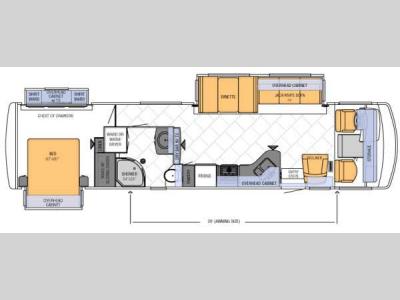 Floorplan - 2012 Newmar Canyon Star 3714
