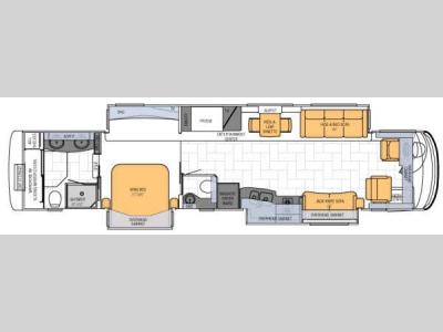 Floorplan - 2012 Newmar Essex 4544