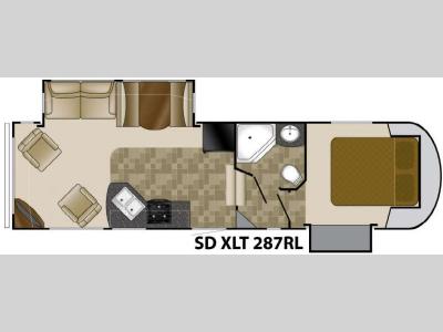 Floorplan - 2013 Heartland Sundance XLT 287RL