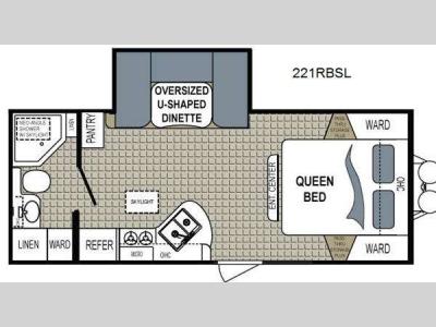 Floorplan - 2013 Dutchmen RV Kodiak 221RBSL