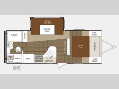 Floorplan - 2013 Prime Time Manufacturing Tracer 230FBS