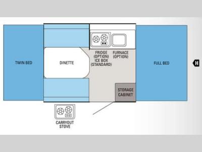 Floorplan - 2013 Jayco Jay Series Sport 8