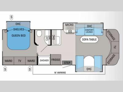 Floorplan - 2013 Jayco Melbourne 29D