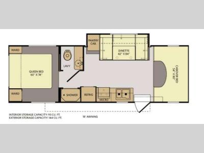 Floorplan - 2013 Fleetwood RV Jamboree Sport 28Y