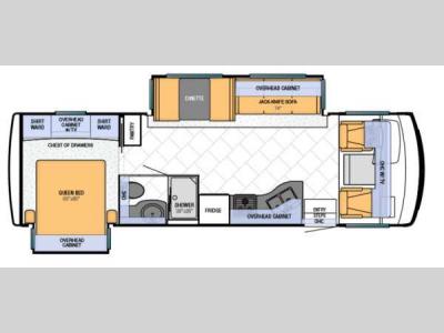 Floorplan - 2013 Newmar Bay Star Sport 2901