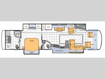 Floorplan - 2013 Newmar Mountain Aire 4319
