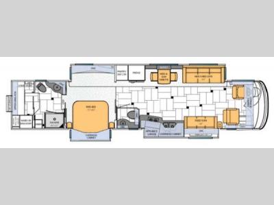 Floorplan - 2013 Newmar King Aire 4587