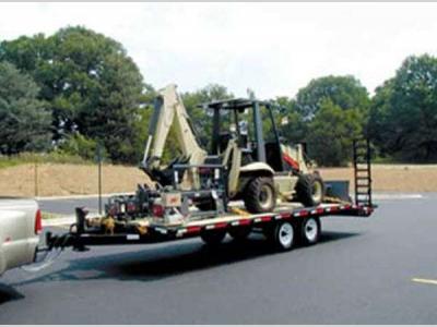 Floorplan - 2013 Bri-Mar Deck Over Dovetail Equipment Trailers EH820-16