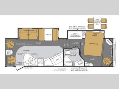 Floorplan - 2013 Forest River RV Wildcat Maxx 302RL