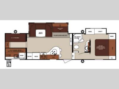Floorplan - 2013 Forest River RV Surveyor SVF 324