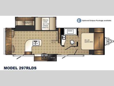 Floorplan - 2014 Palomino Solaire 297 RLDS