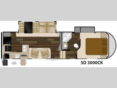 Floorplan - 2014 Heartland Sundance 3000CK
