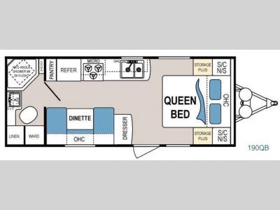 Floorplan - 2014 Dutchmen RV Dutchmen 190QB