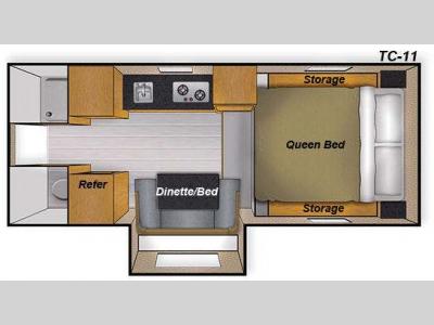Floorplan - 2014 Livin Lite CampLite CLTC 11
