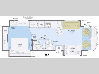 Floorplan - 2014 Itasca Suncruiser 35P