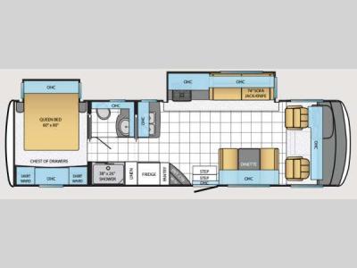 Floorplan - 2014 Newmar Bay Star Sport 3220