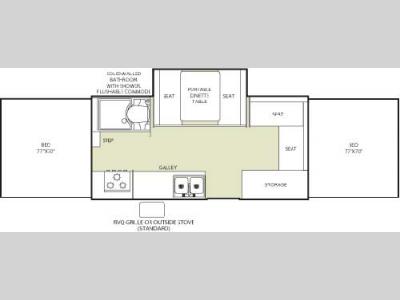 Floorplan - 2007 Fleetwood RV Highlander Niagara