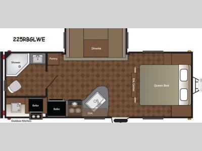 Floorplan - 2014 Keystone RV Springdale 225RBGLWE