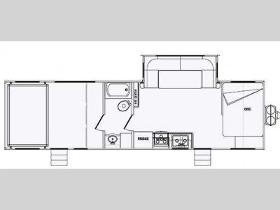 Floorplan - 2014 Pacific Coachworks Powerlite 29FSGX