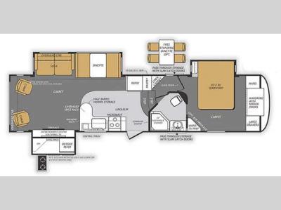 Floorplan - 2014 Forest River RV Wildcat Maxx 317RL