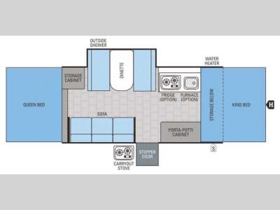 Floorplan - 2015 Jayco Jay Series 1209SC