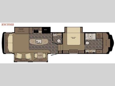Floorplan - 2015 Redwood RV Redwood 39MB