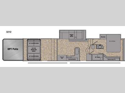 Floorplan - 2015 EverGreen RV Tesla 3212