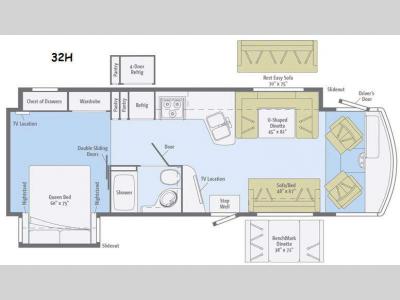 Floorplan - 2015 Itasca Suncruiser 32H