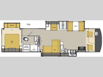 Floorplan - 2015 Coachmen RV Encounter 37SA