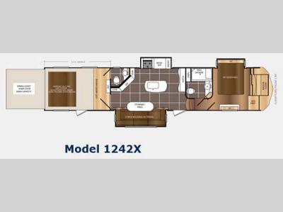 Floorplan - 2015 Prime Time RV Spartan 1242X