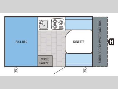 Floorplan - 2015 Jayco Jay Series Sport Hardwall 12HSB