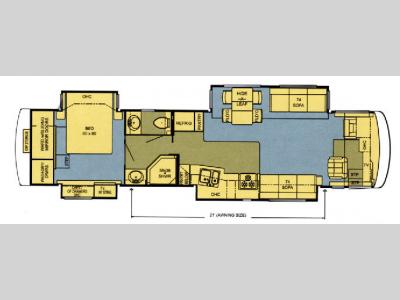 Floorplan - 2006 Newmar Dutch Star DSDP 4023