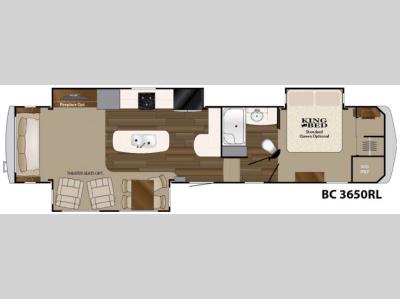 Floorplan - 2016 Heartland Big Country 3650 RL
