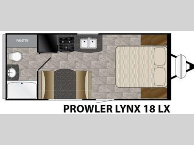 Floorplan - 2016 Heartland Prowler Lynx 18 LX
