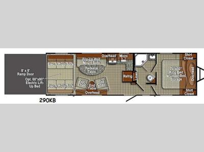 Floorplan - 2016 Gulf Stream RV Wide Open 290KB