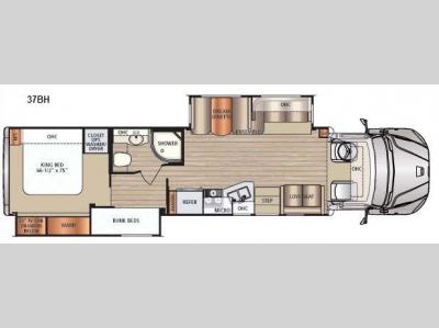 Floorplan - 2016 Dynamax DX3 37BH