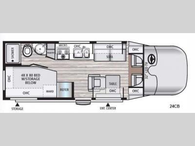 Floorplan - 2016 Dynamax REV 24CB
