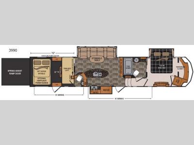 Floorplan - 2016 Dutchmen RV Voltage V3990