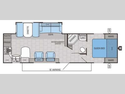 Floorplan - 2016 Jayco Jay Flight 29RKS