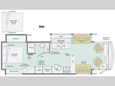 Floorplan - 2016 Itasca Meridian 36M
