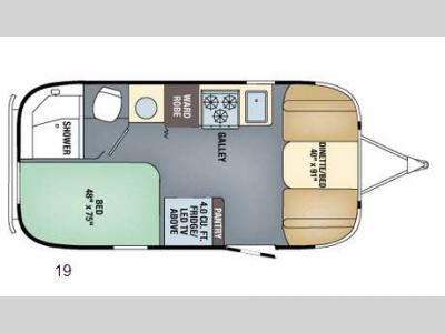 Floorplan - 2016 Airstream RV International Signature 19