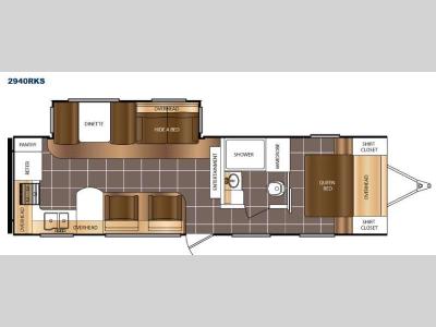 Floorplan - 2016 Prime Time RV Tracer 2940RKS