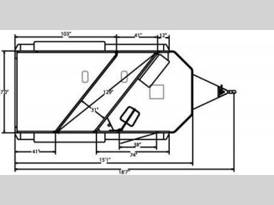 Floorplan - 2016 Trails West Sierra Select 2 Horse