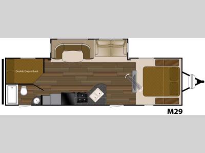 Floorplan - 2016 Heartland Mallard M29